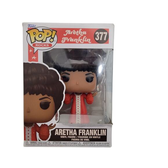 Funko Other - Funko Pops Aretha Franklin Queen Of Soul Pop Rocks #377  11826-1M5